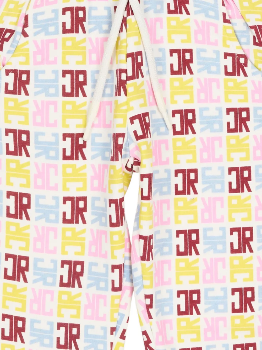  John Richmond Junior Multicoloured Pattern Trousers - White 