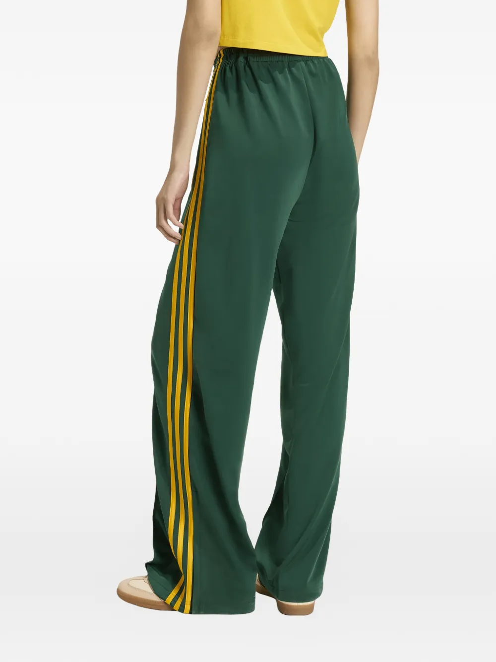 Adidas loose stripe track pants - Groen