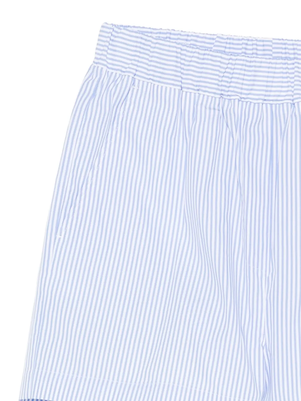  Manuel Ritz Pantalones Cortos A Rayas - Azul 