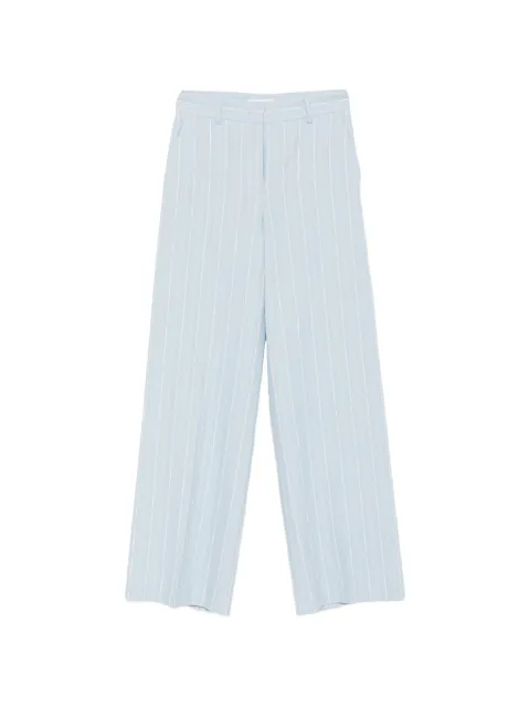 Manuel Ritz pinstripe-pattern trousers