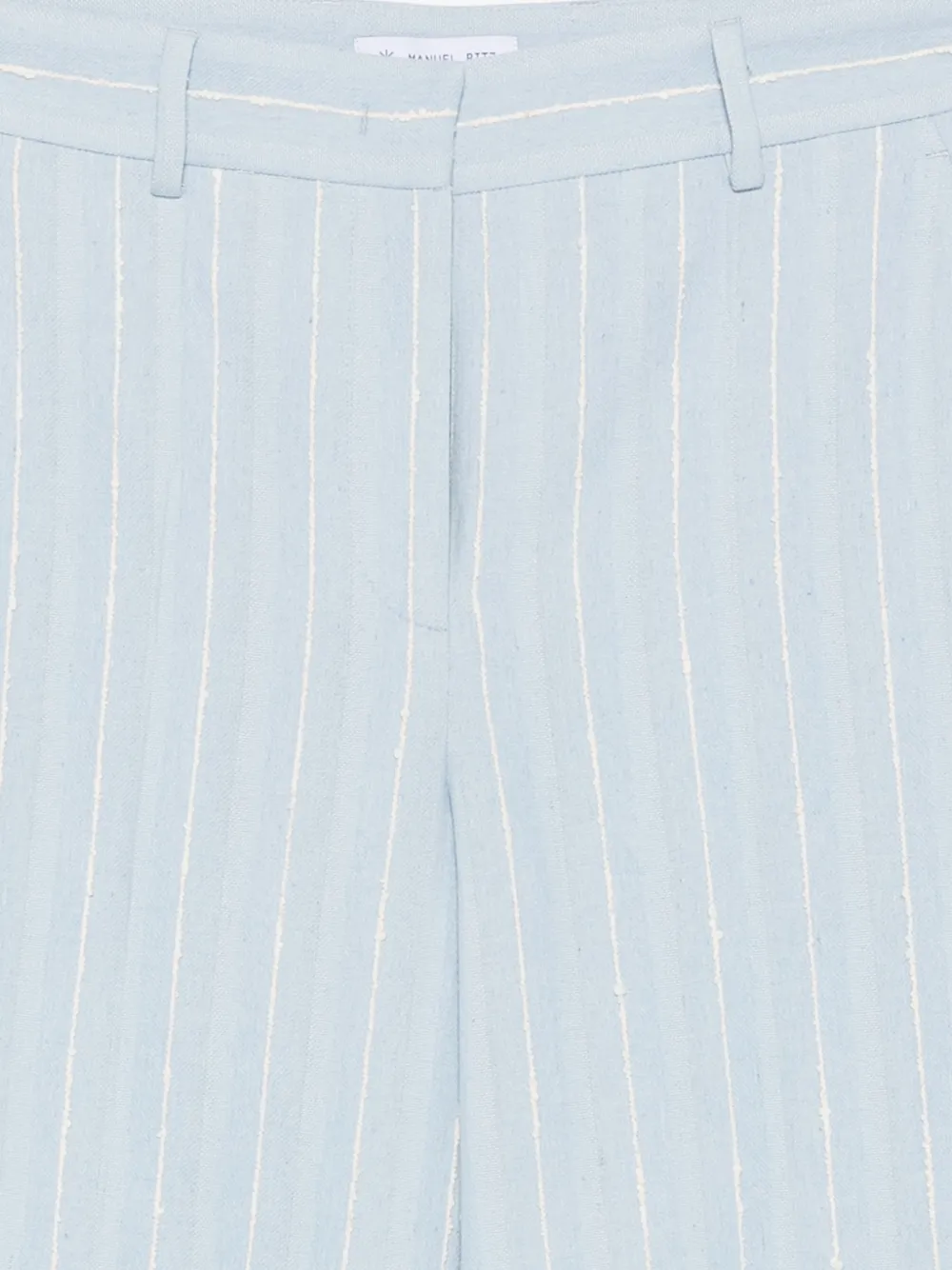  Manuel Ritz Pantalones A Rayas Diplomáticas - Azul 