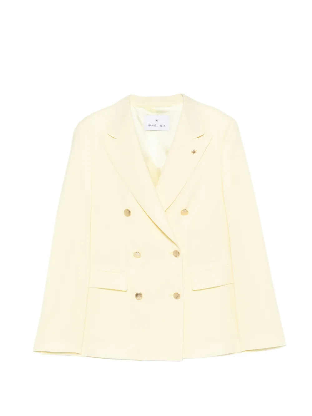 Manuel Ritz double-breasted jacket - Giallo