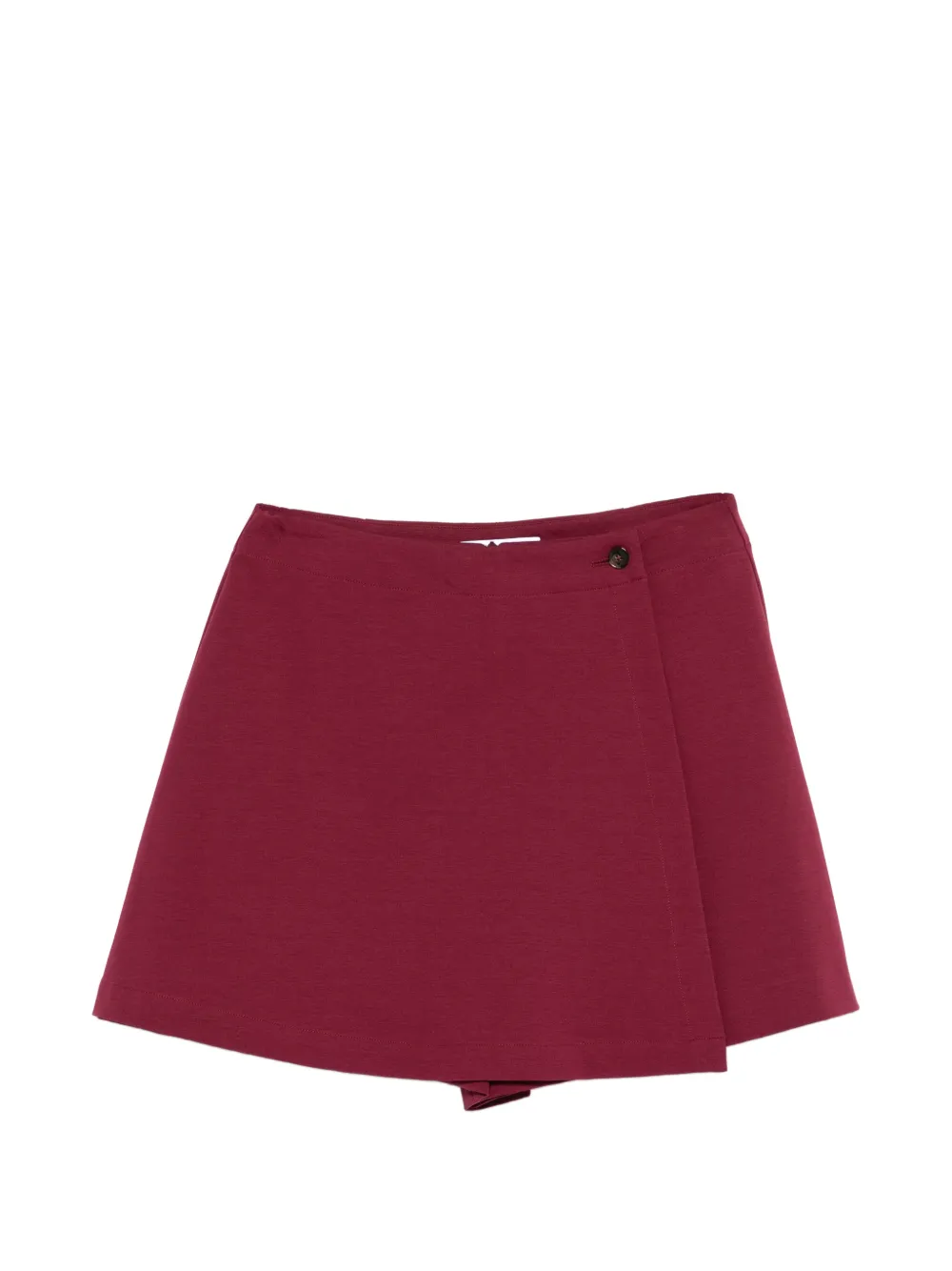 Manuel Ritz wrap-design shorts - Rosso