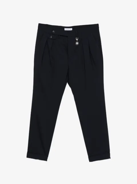 Manuel Ritz double-pleat charm trousers
