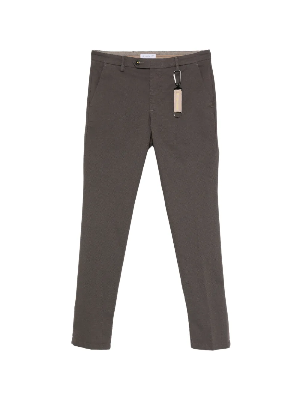 Manuel Ritz Pantaloni con zip - Marrone