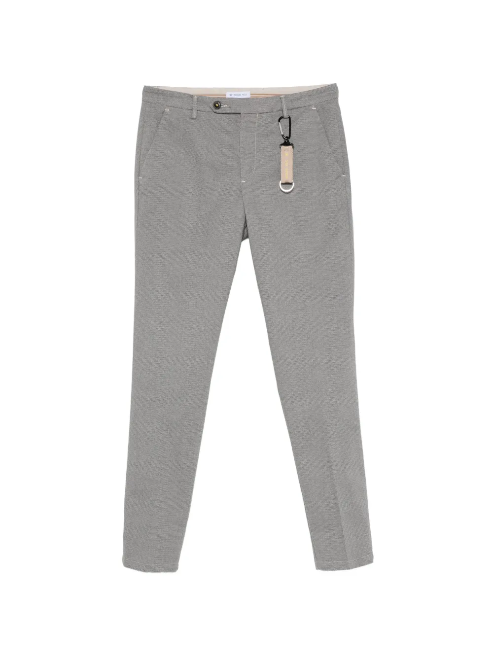 Manuel Ritz Pantaloni con zip - Grigio