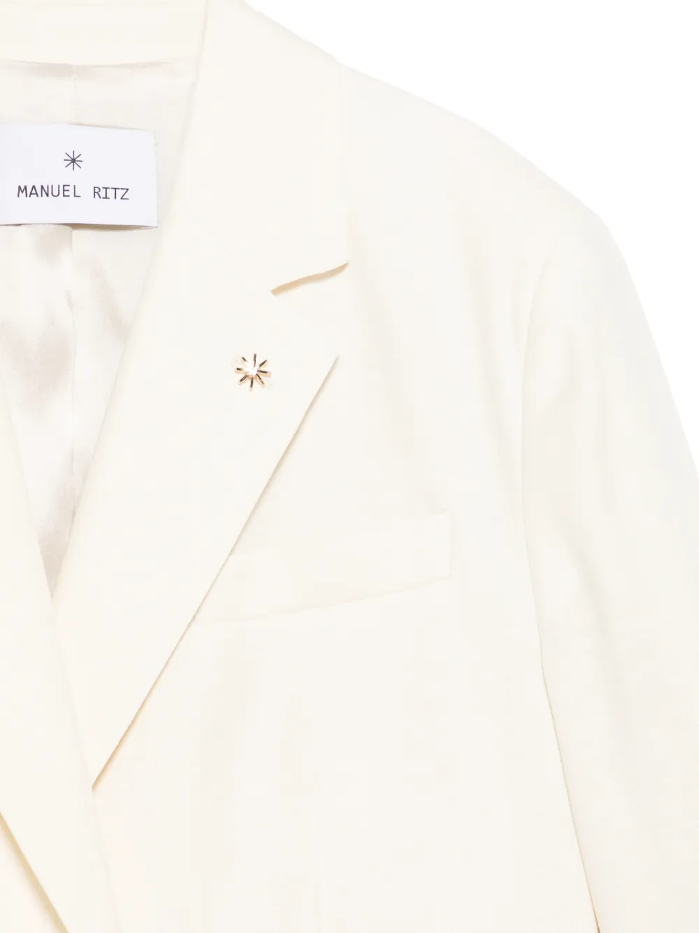  Manuel Ritz Chaqueta Con Solapas De Muesca - Neutro 