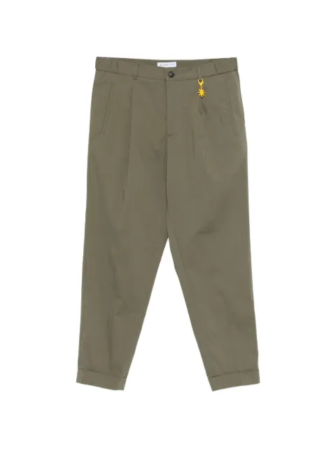 Manuel Ritz cuffed pleated trousers