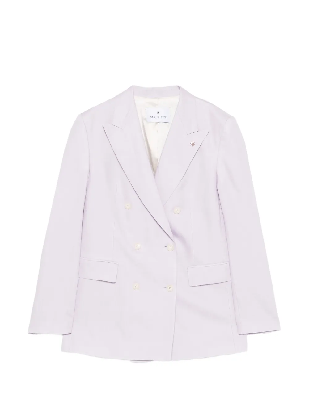 Manuel Ritz double-breasted jacket - Viola
