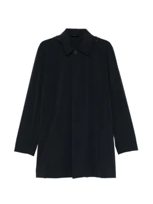 Marina Yee Asymmetric Coat | Blue | FARFETCH BE