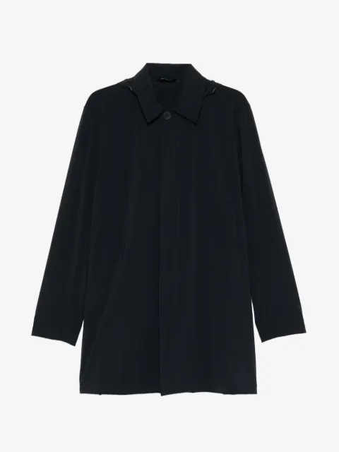 Manuel Ritz buttoned hooded coat