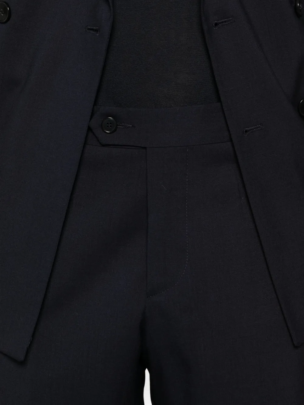 Manuel Ritz Pak met dubbele rij knopen Blauw