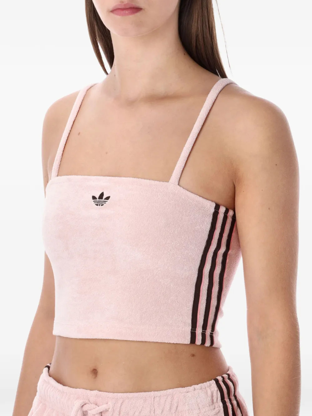  Adidas 3-stripes Top - Pink 