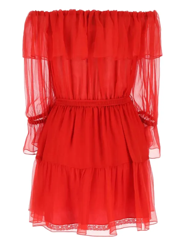 gucci silk mini dress Gucci Orange Green Print Silk Mini Dress W Tags Basha Gold
