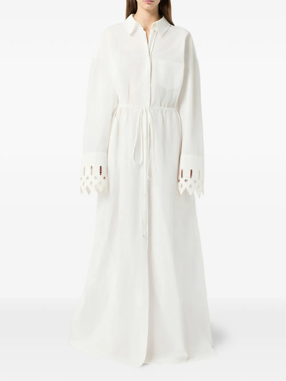 Blumarine long-sleeve maxi shirt dress | Day Dresses | Image 2