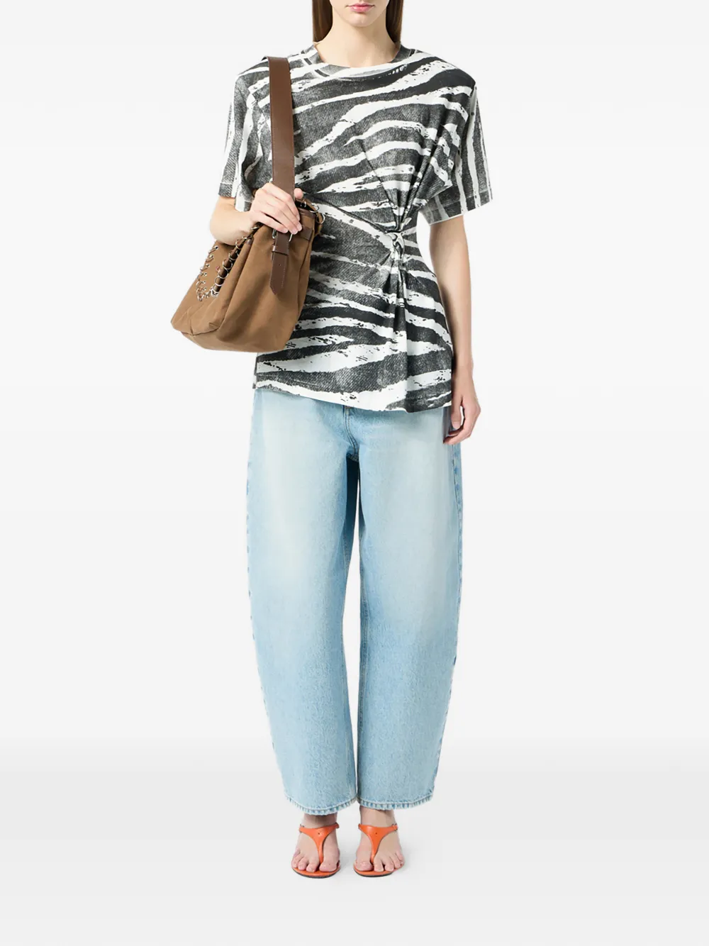 Blumarine T-shirt met print Wit