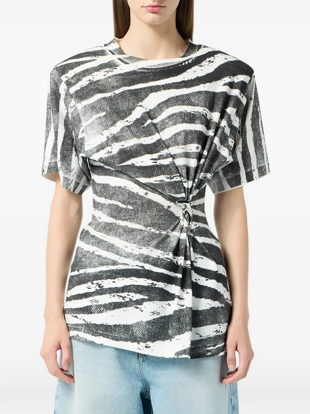 Blumarine T-shirt met print Wit