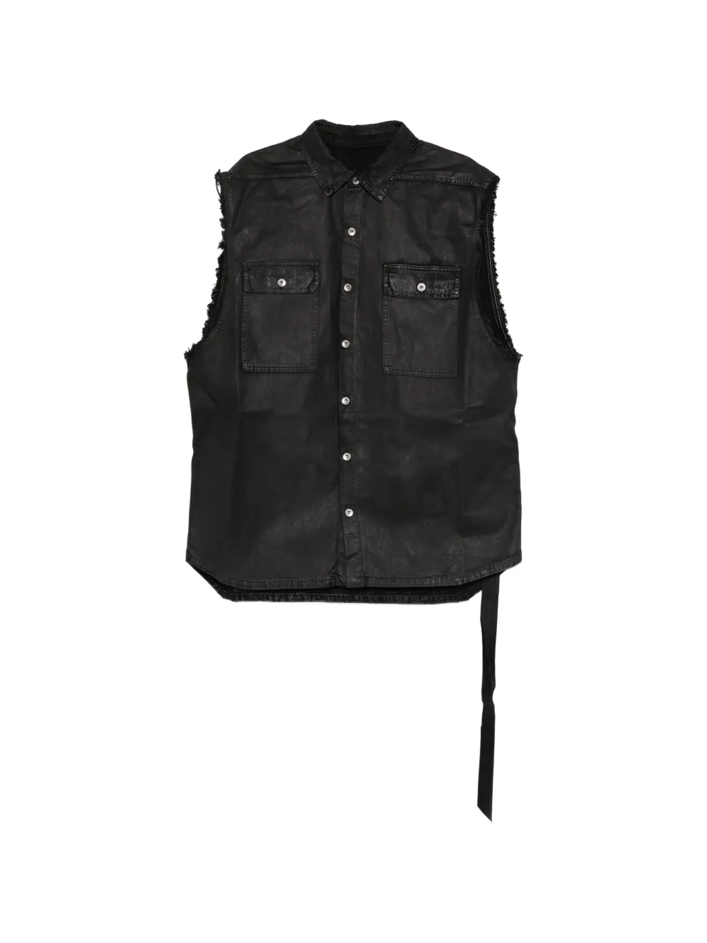 Rick Owens DRKSHDW sleeveless denim gilet - Schwarz