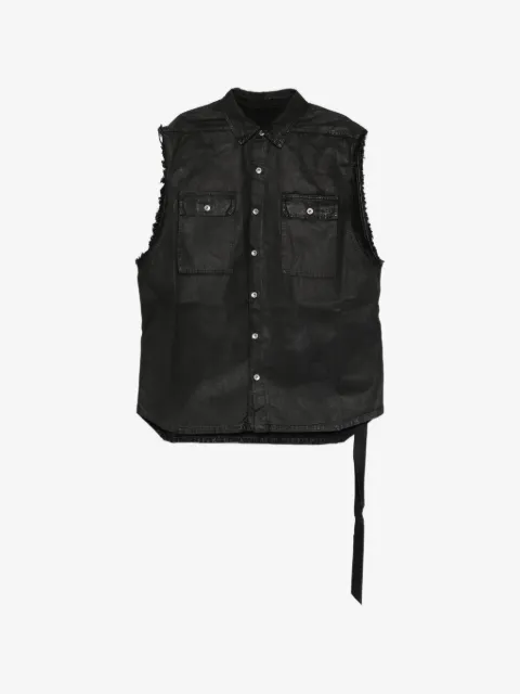 Rick Owens DRKSHDW Tommy Jumbo buttoned pocket gilet