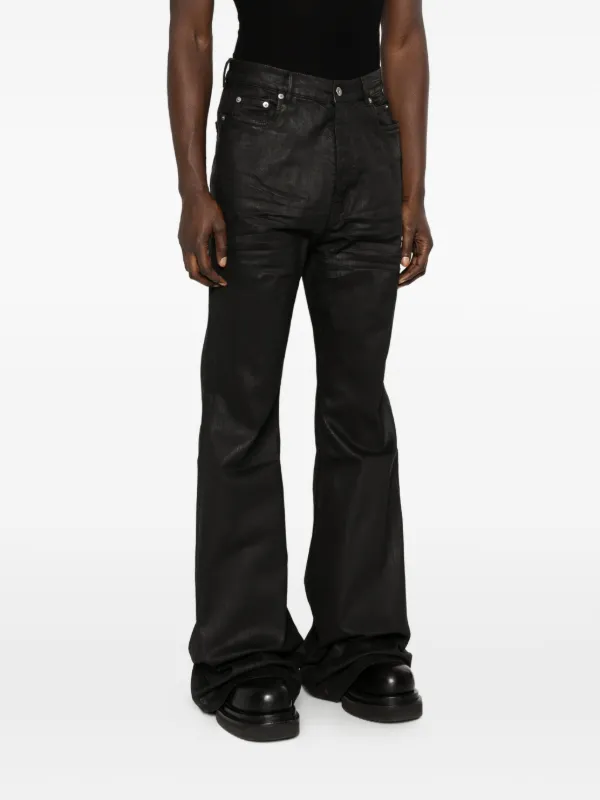 Rick Owens DRKSHDW Bolan ブーツカット ジーンズ | ブラック