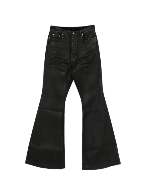 Rick Owens DRKSHDW button bootcut jeans