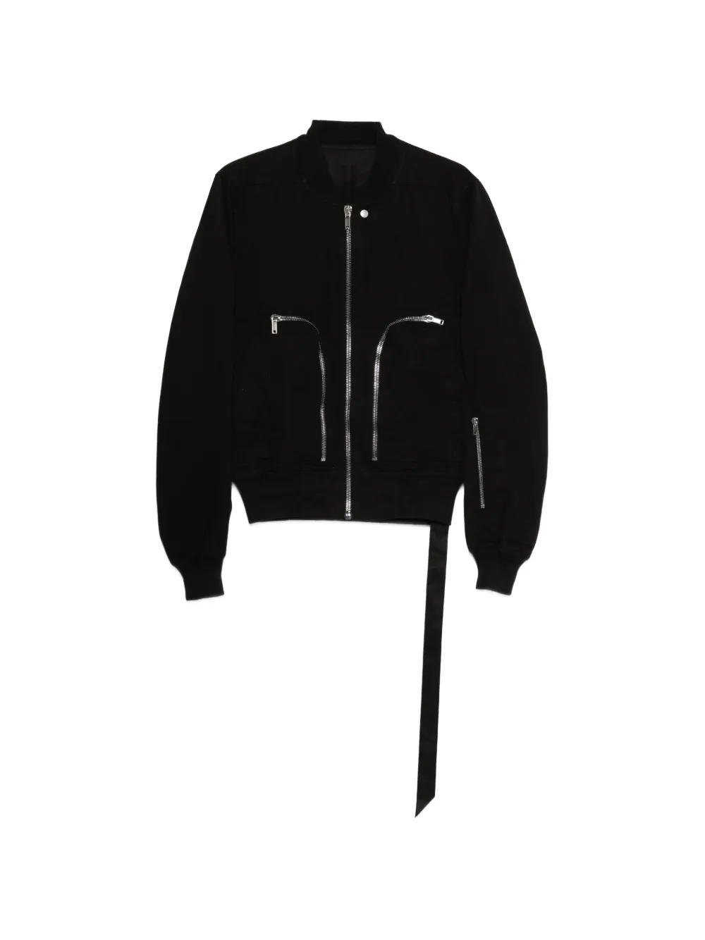 Rick Owens DRKSHDW bauhaus zip jacket - Schwarz