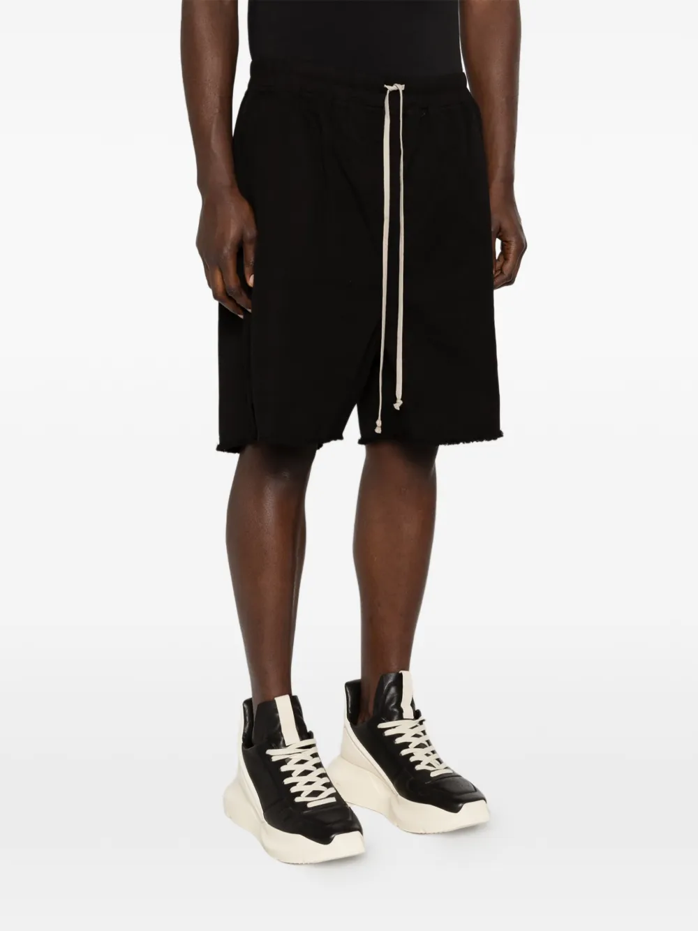 Rick Owens DRKSHDW Shorts met trekkoord Zwart