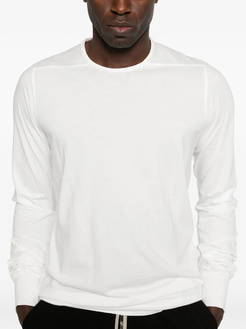Rick Owens DRKSHDW T-shirt met lange mouwen Wit