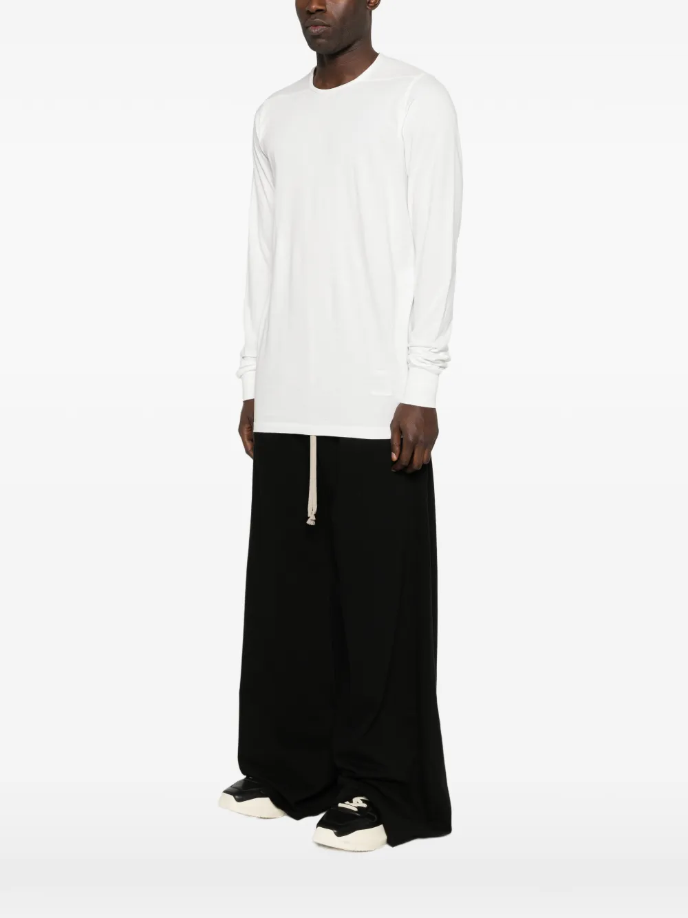 Rick Owens DRKSHDW T-shirt met lange mouwen Wit