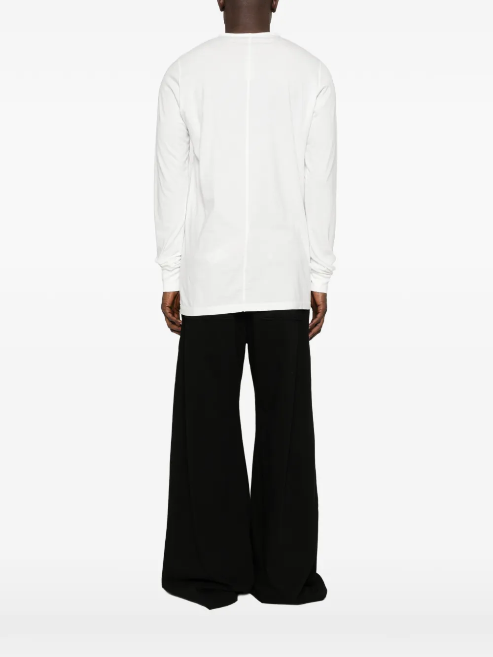 Rick Owens DRKSHDW T-shirt met lange mouwen Wit