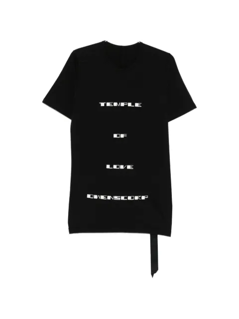 Rick Owens DRKSHDW playera Temple Love