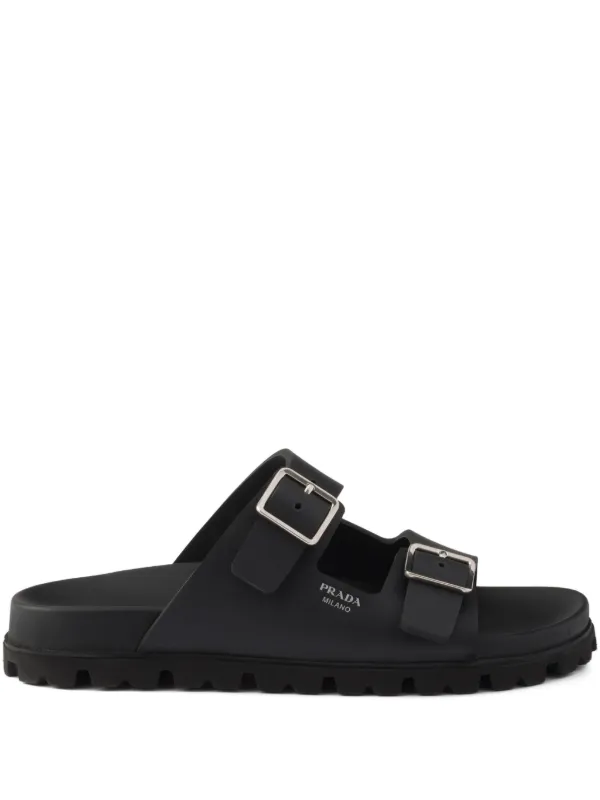 靴 Prada Patent Buckle Sandals Black 37 33040784_63444708_600.jpg