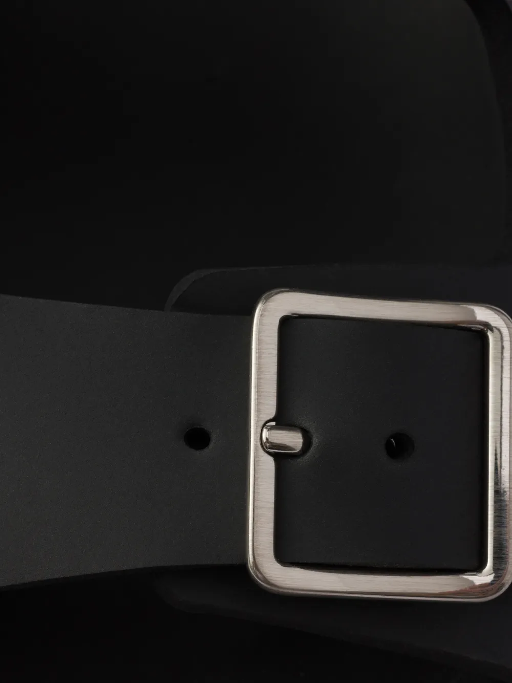 Prada Sandalen met metalen gesp Zwart