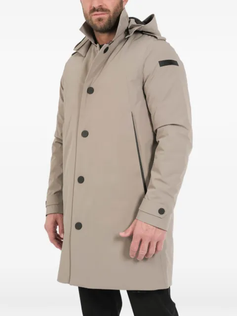 RRD buttoned hooded parka