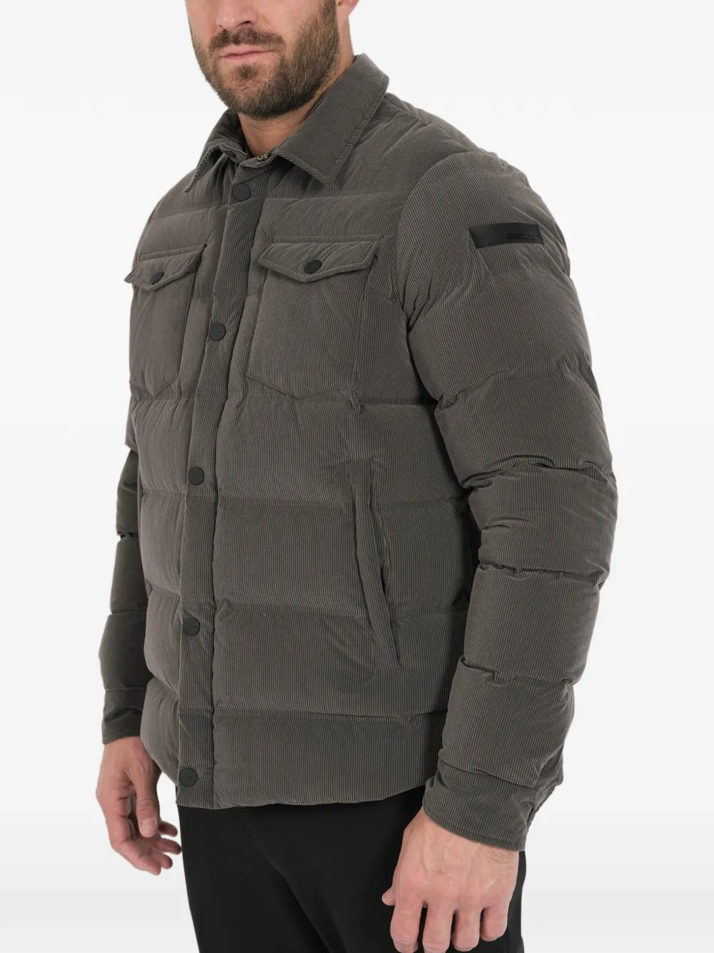 RRD corduroy padded jacket | gris | Image 1