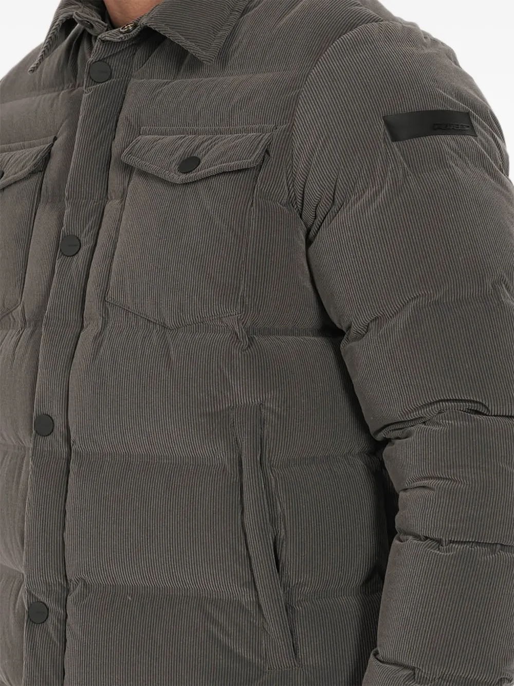 RRD جاكيت مخملي مضلع مبطن | جاكيتات مبطنة | Image 2