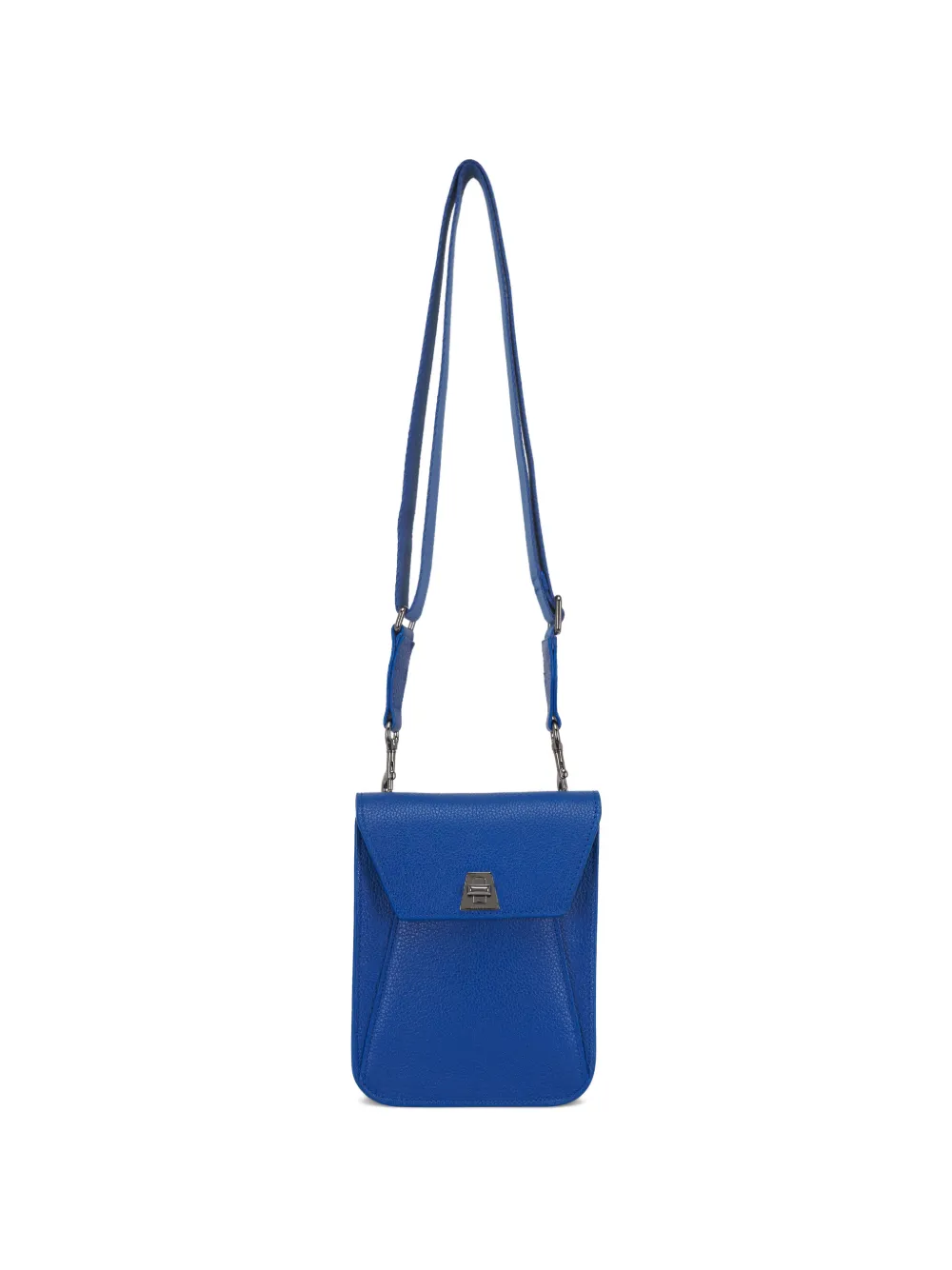 Akris small Anouk leather crossbody bag - Blu