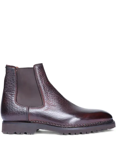 Bontoni leather chelsea boots