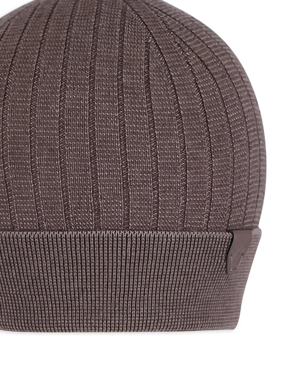 Brioni Geribbelde muts - Bruin