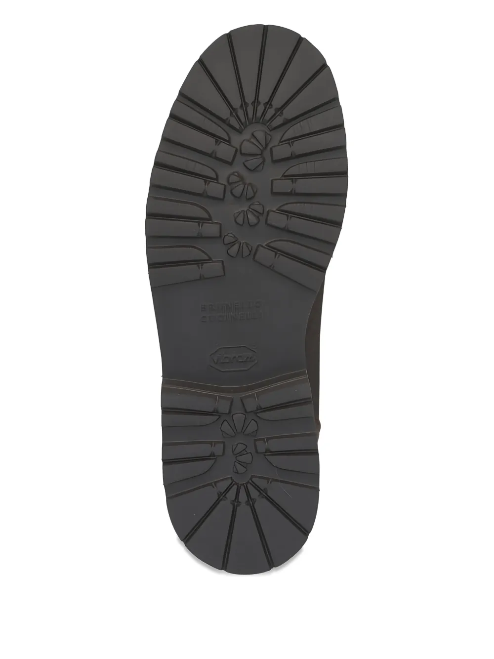 Brunello Cucinelli Leren veterlaarzen Bruin