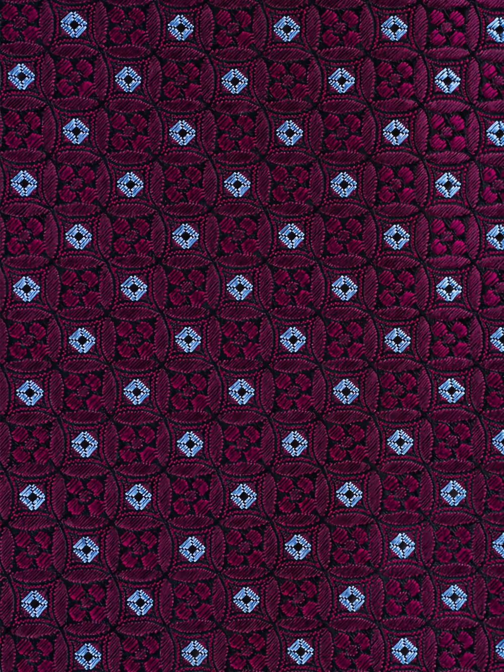 Canali Stropdas met patroon - Rood