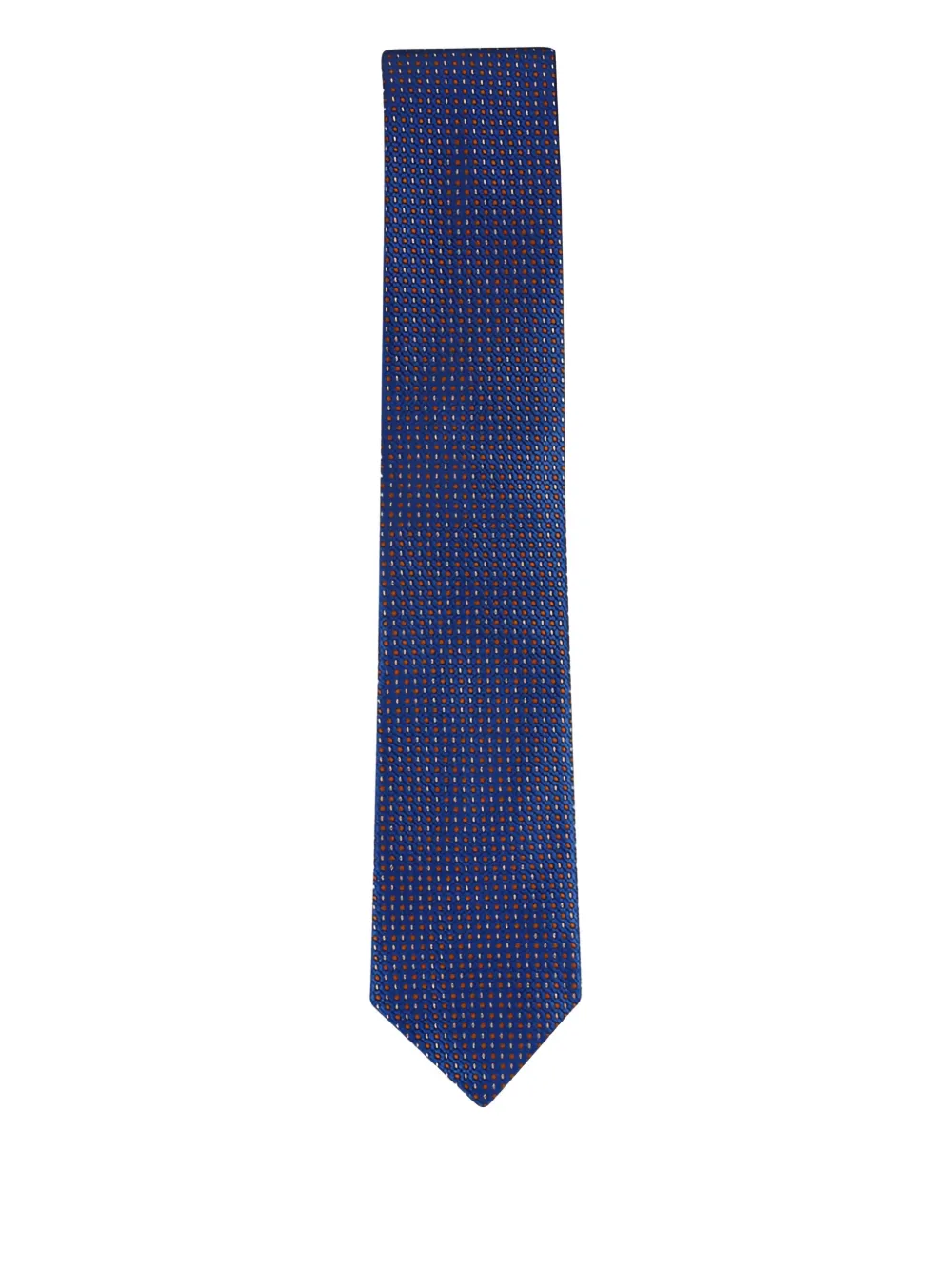 Canali patterned tie - Blu