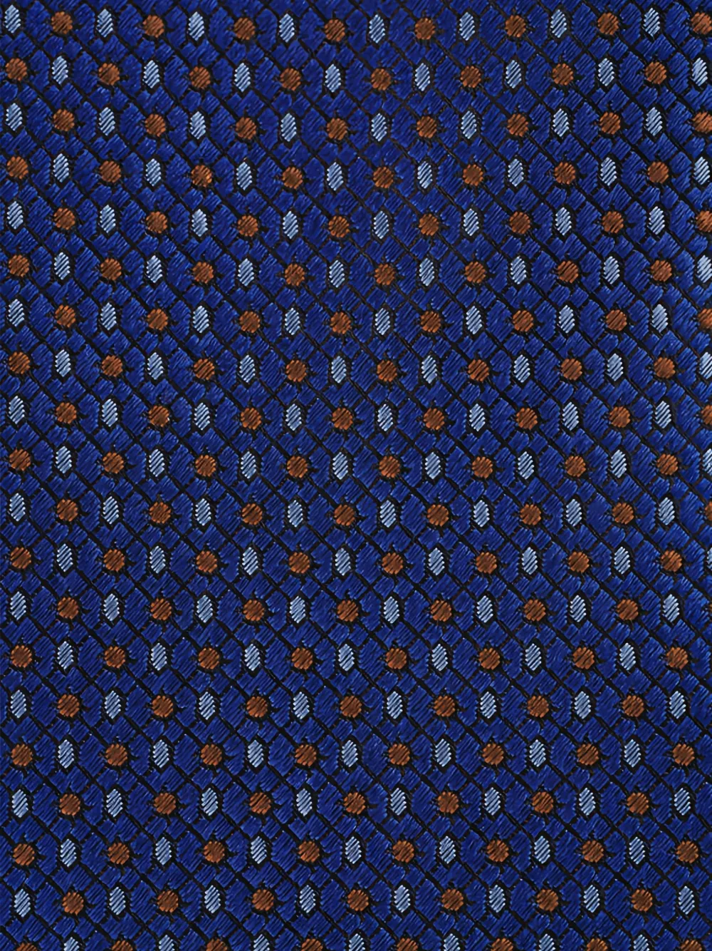 Canali patterned tie - Blauw