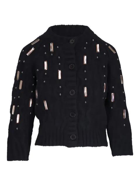 Dorothee Schumacher — Cozy Diamonds embellished cardigan