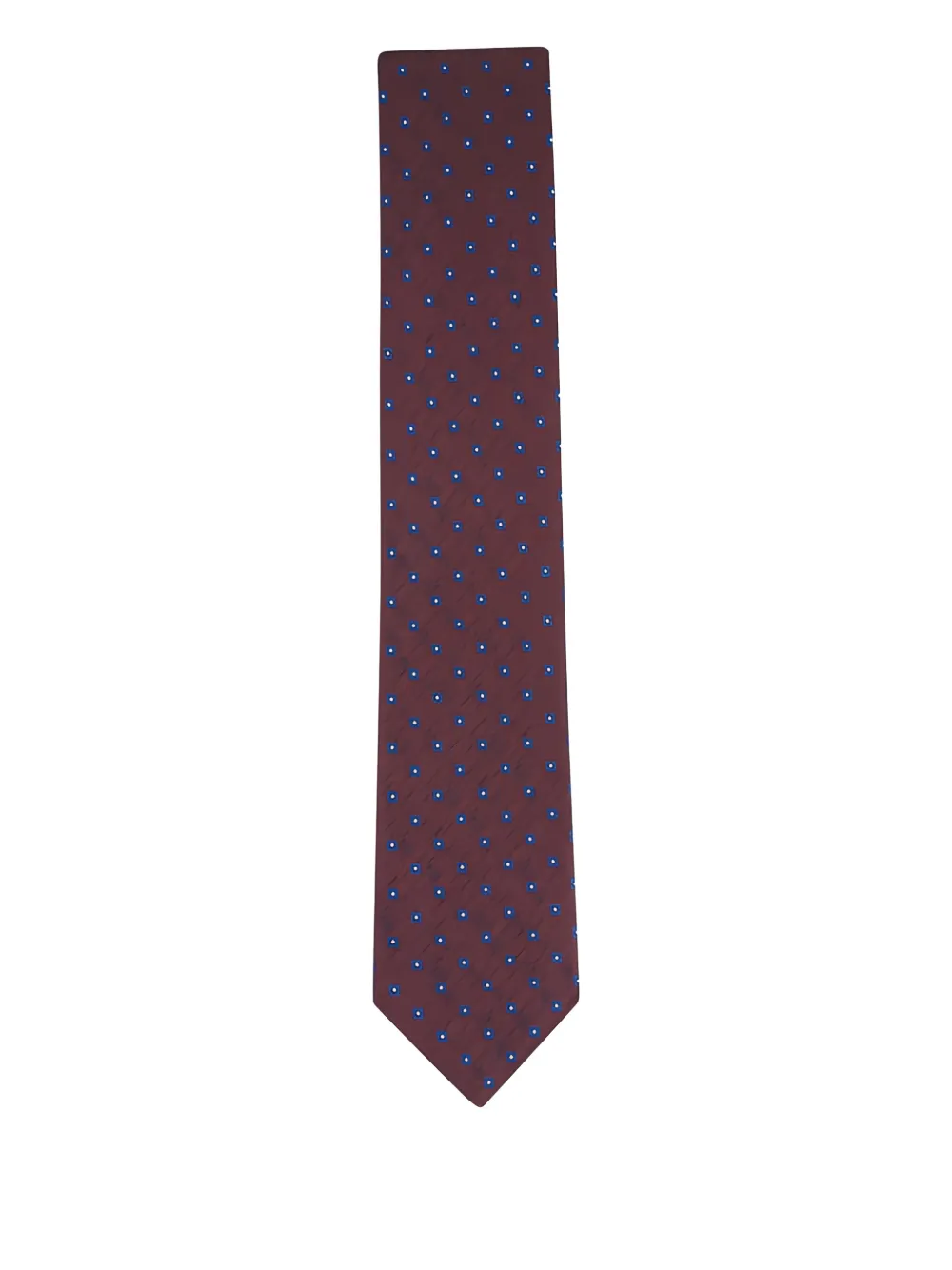 Canali dotted tie - Marrone