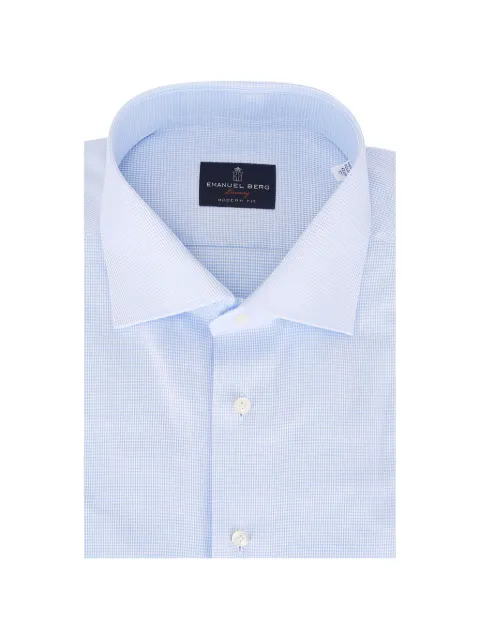 EMANUEL BERG chemise à motif géométrique