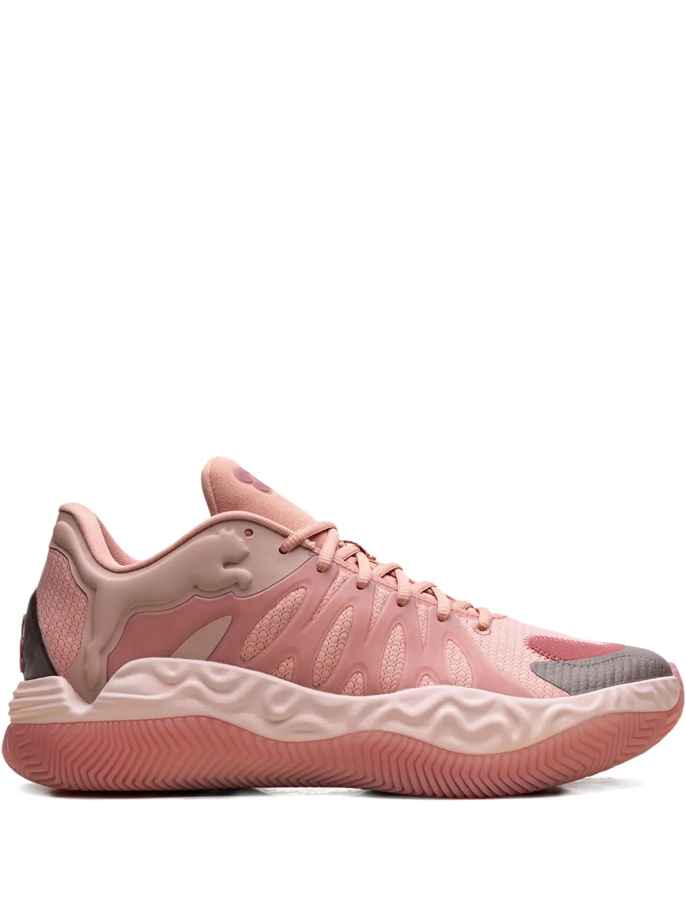 PUMA Hali 1 textured basketball sneakers - Rosa