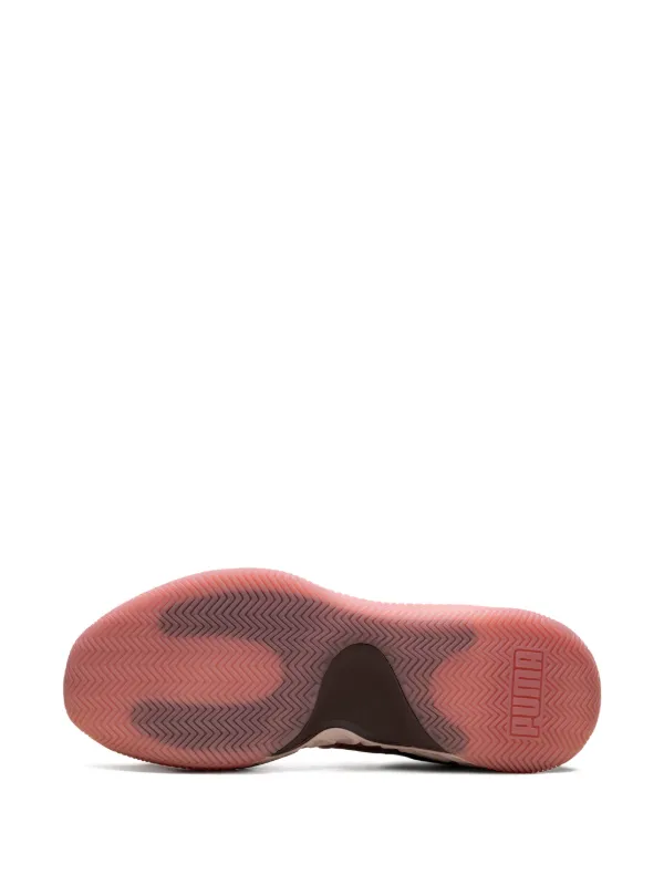 PUMA Hali 1 Textured Basketball Sneakers | Pink | FARFETCH IN