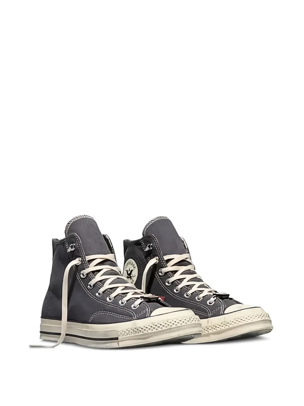 Converse Sneakers met logodetail Grijs