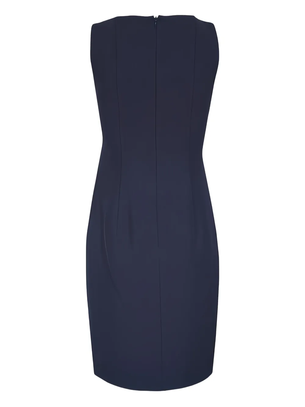 Akris Mouwloze midi-jurk - Blauw